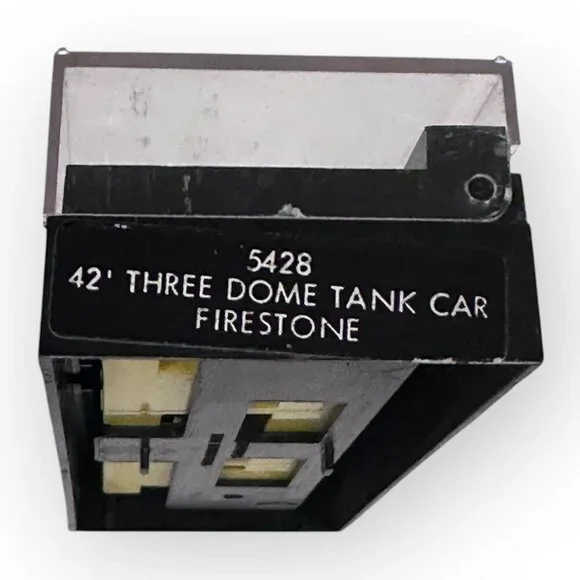 Firestone 42 Ft Three Dome Tank Car GATX30928 Bachmann N Scale Model 5428 w Box - Picture 3 of 16